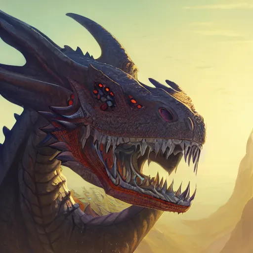 Image similar to highly detailed portrait of a dragon in gta v, stephen bliss, unreal engine, fantasy art by greg rutkowski, loish, rhads, ferdinand knab, makoto shinkai and lois van baarle, ilya kuvshinov, rossdraws, tom bagshaw, global illumination, radiant light, detailed and intricate environment