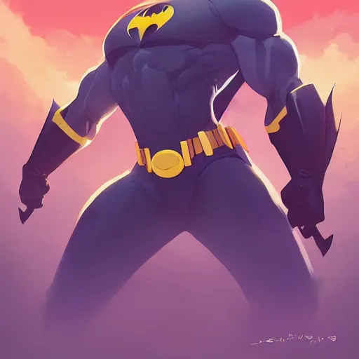 Image similar to hero world batman, behance hd by jesper ejsing, by rhads, makoto shinkai and lois van baarle, ilya kuvshinov, rossdraws global illumination