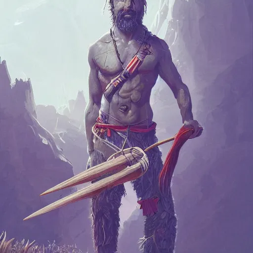 Image similar to xavier rudd , highly detailed, illustration, fantasy art, in the style of greg rutkowski, epic, fantasy, intricate, hyper detailed, artstation, concept art, smooth, sharp focus, ray tracing