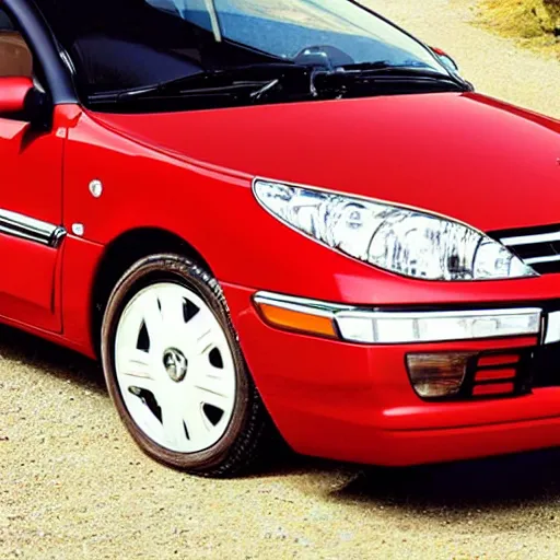 Image similar to peugeot 607, profile view