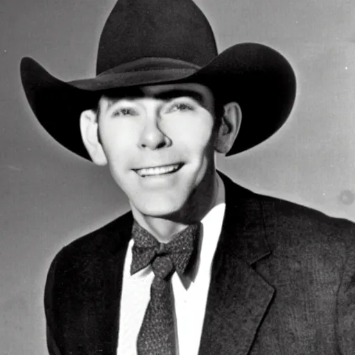 Image similar to photograph of hank williams sr