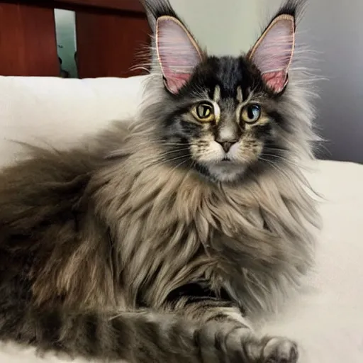 Image similar to maine coon balinese hybrid