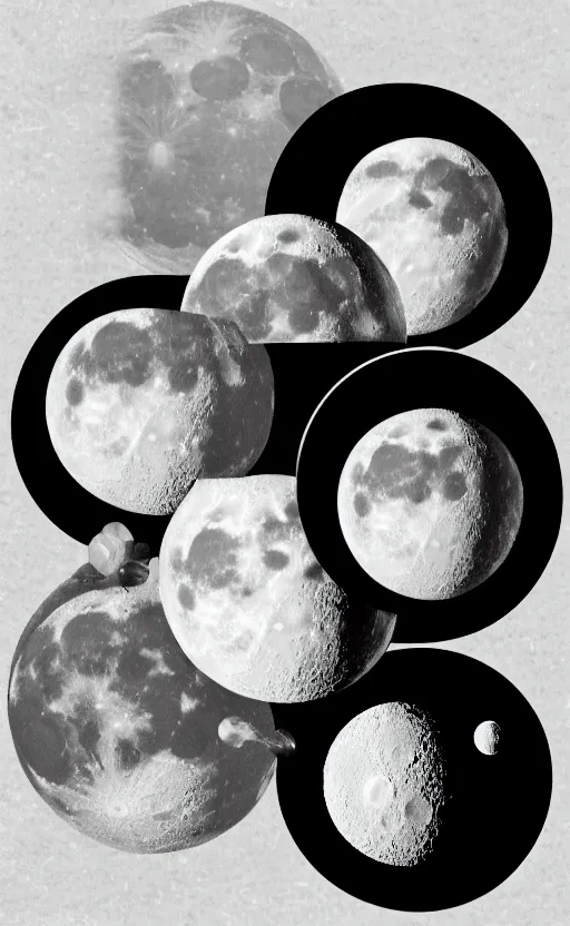 Prompt: phases of the moon