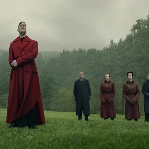 Image similar to a film still of adolf hitler and the nazis in the handmaid's tale, 2 0 1 7