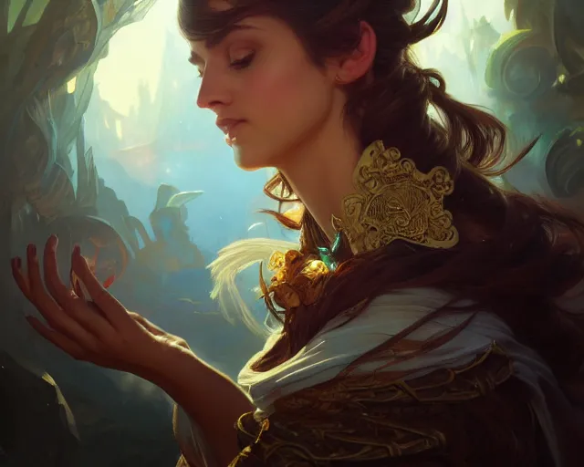 Image similar to photography of victor adame minguez, deep focus, d & d, fantasy, intricate, elegant, highly detailed, digital painting, artstation, concept art, matte, sharp focus, illustration, hearthstone, art by artgerm and greg rutkowski and alphonse mucha