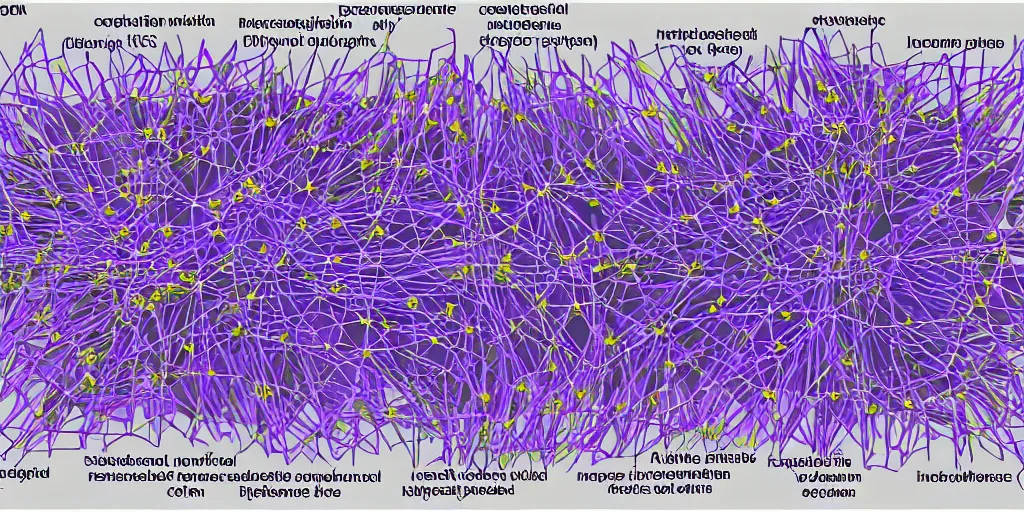 Prompt: diffusion network diagram