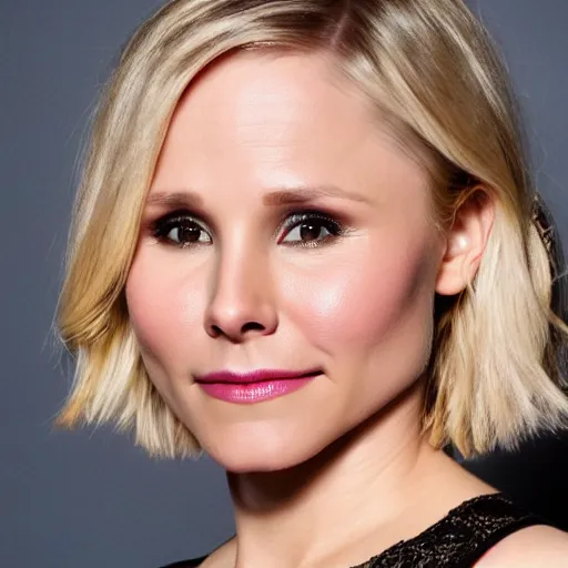 Image similar to kristen bell's face