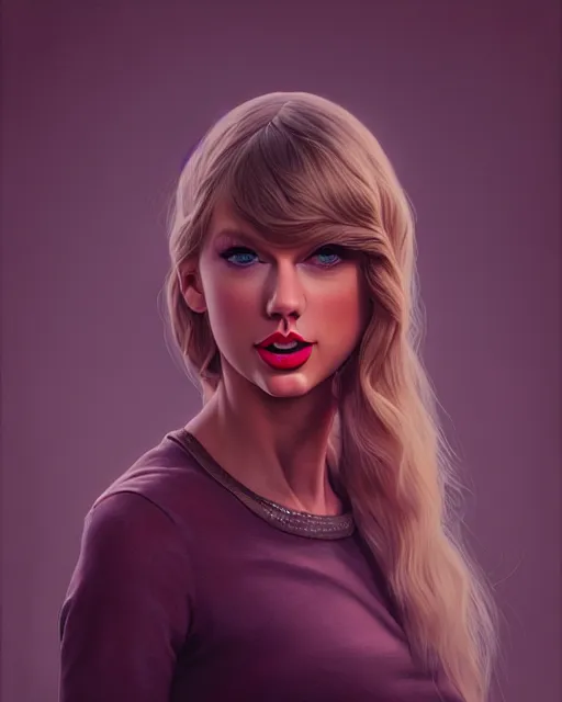 Image similar to highly detailed vfx portrait of, taylor swift in leggings by stephen bliss, chalk, unrealengine, greg rutkowski, loish, rhads, beeple, chalk, makoto shinkai and lois van baarle, ilya kuvshinov, rossdraws, tom bagshaw, basil gogos