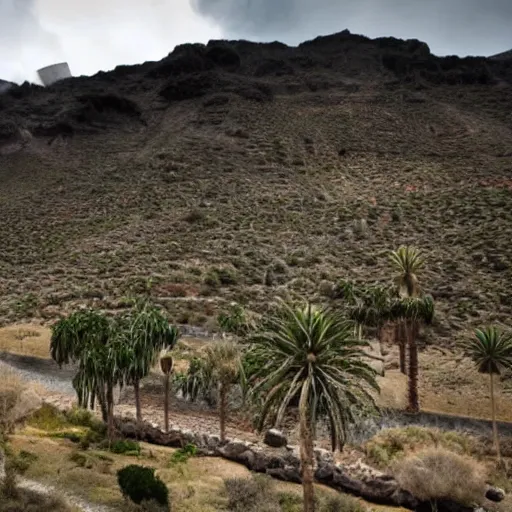 Image similar to inhabitants scream in horror, in gran canaria island