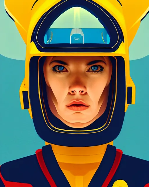 Image similar to isometric portrait of a starship captain with a helmet bored ape yacht club, digital illustration portrait design perspective, detailed, gorgeous lighting, wide angle action dynamic portrait