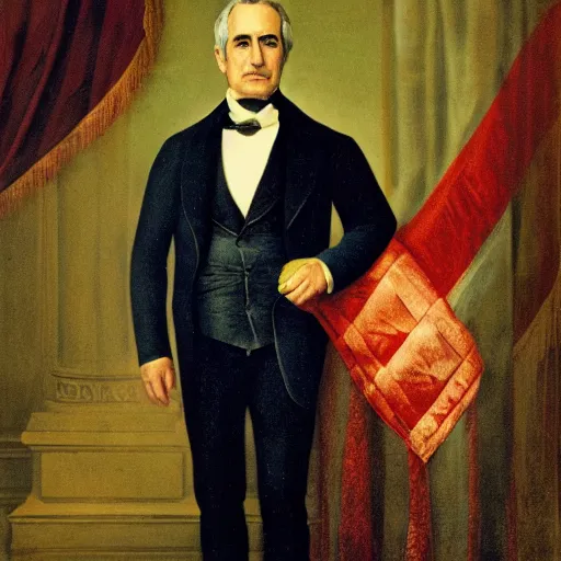 Prompt: official portrait of united states president Jeffrey Epstein, 1865