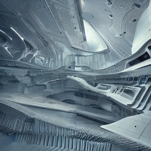 Prompt: sci-fi organic brutalism speed dynamic o x u shape wall structure view from above on the coronation of napoleon painting and digital screen billboard in the middle, unreal engine 5, keyshot, octane, artstation trending, ultra high detail, ultra realistic, cinematic, 8k, 16k, in style of zaha hadid, in style of photogrammetry point cloud, in plastic,dark, tilt shift,