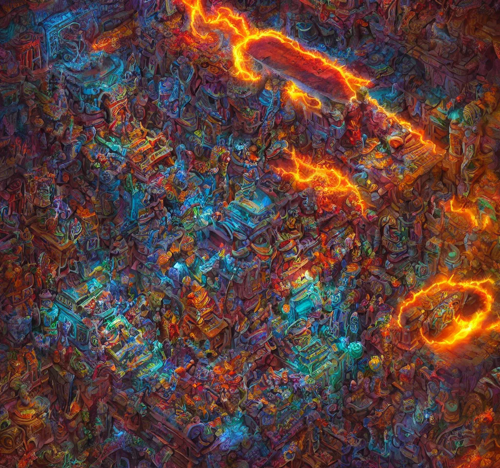 Image similar to Quetzalcoatl  the feathered serpent deity hovering above a giant mayan temple by Liam Wong and Boris Vallejo, stone carving, colorful, glyphs, rocket, wall of a tomb, highly details, realistic, cinematic lightning, medium shot, mid-shot, highly detailed, trending on artstation, Unreal Engine 4k