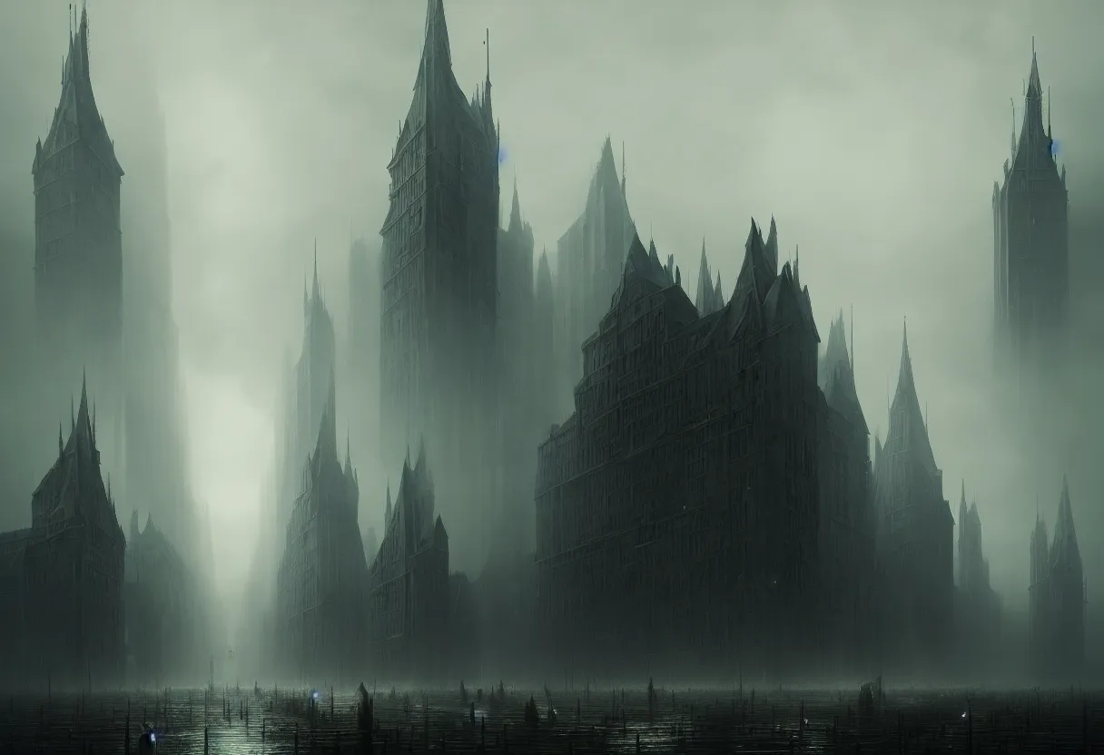 Image similar to thirty years war, ultra high definition, ultra detailed, symmetry, fog, matte painting, by greg rutkowski and ross tran and wlop