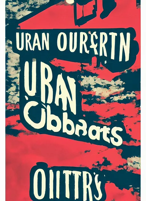 Image similar to urban outfitters poster