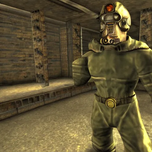 Prompt: todd howard in fallout 2