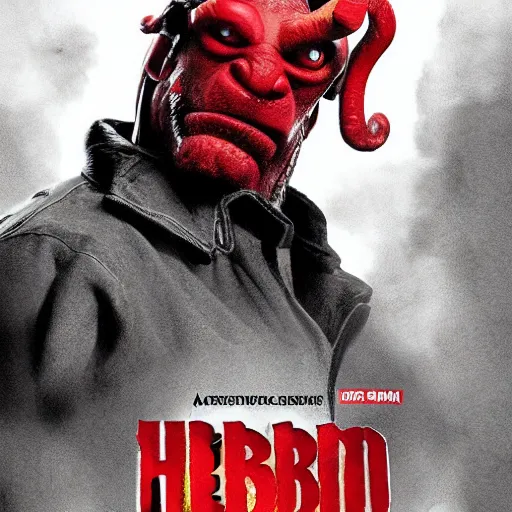 Prompt: Hellboy