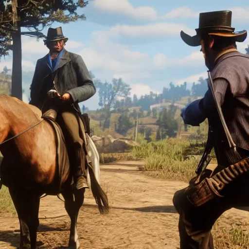 Image similar to red dead redemption 2 on the playstation 1