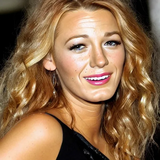 Prompt: blake lively mixed with carmen electra