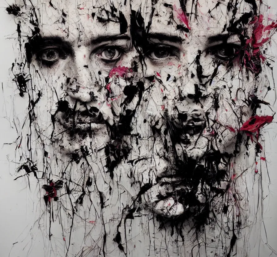 Image similar to portrait, vintage, glorious, nightmare art by antony micallef