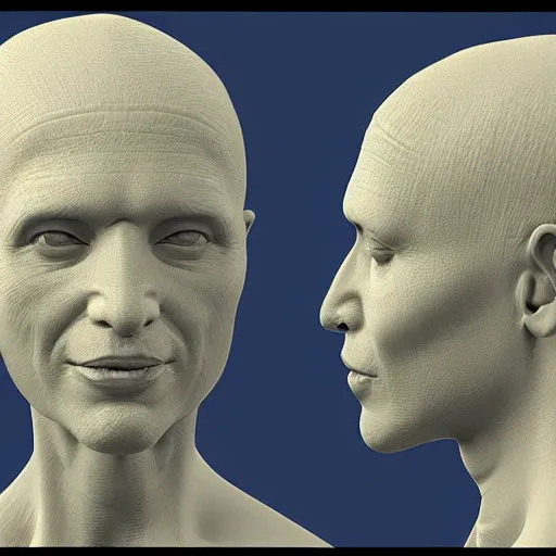 Prompt: human head uv unwrapped, basecolor, uv map, albedo texture, diffuse - map, texture channels, 2 d parametric