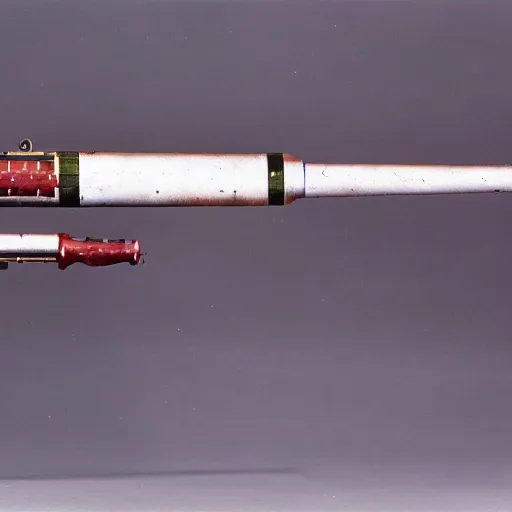 Image similar to a 1930's buck rogers rocket gun variant