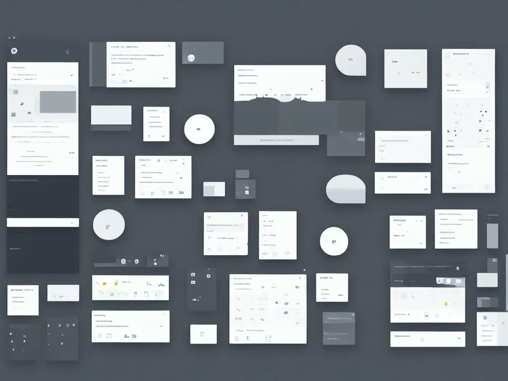 Prompt: blissful minimalist desktop ui toolkit