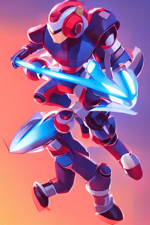 Image similar to robot ninja mask helmet megaman x zero rockman 2 0 2 2 switch game boss legacy collection fanart artsation, art gta 5 comics, behance hd by jesper ejsing, by rhads, makoto shinkai and lois van baarle, ilya kuvshinov, rossdraws global illumination ray tracing