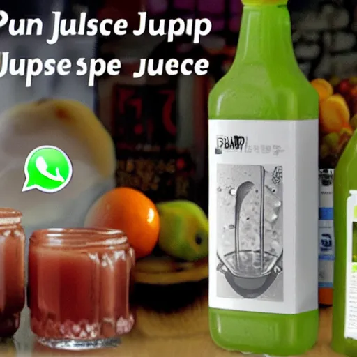 Prompt: whatsapp juice