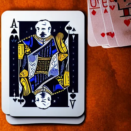 Prompt: detailed illustration of poker cards by alena aenami and annato finnstark