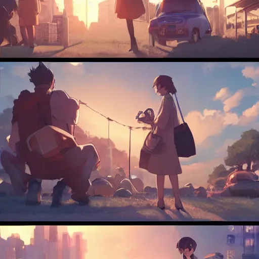 Prompt: a movie shootout scene, everything is doughnuts, perfect shading, atmospheric lighting, by makoto shinkai, stanley artgerm lau, wlop, rossdraws