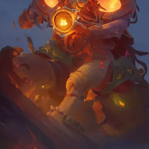 Image similar to heartstone game icon card fantasy art, 2d game art, official art, concept art , behance hd , concept art by Jesper Ejsing, by RHADS, Makoto Shinkai