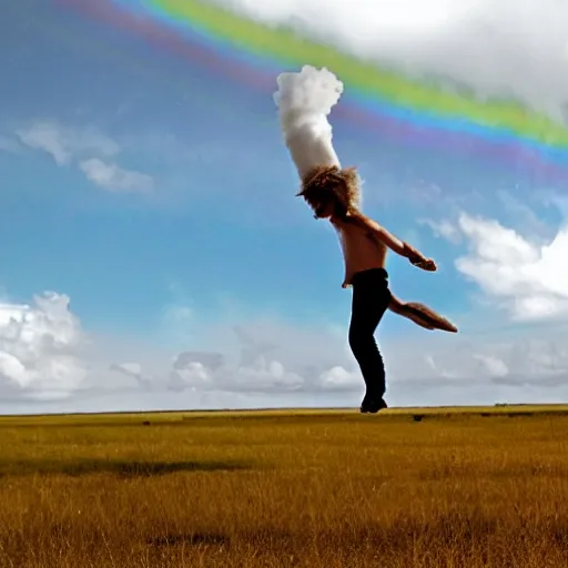 Prompt: gay cloud dancer