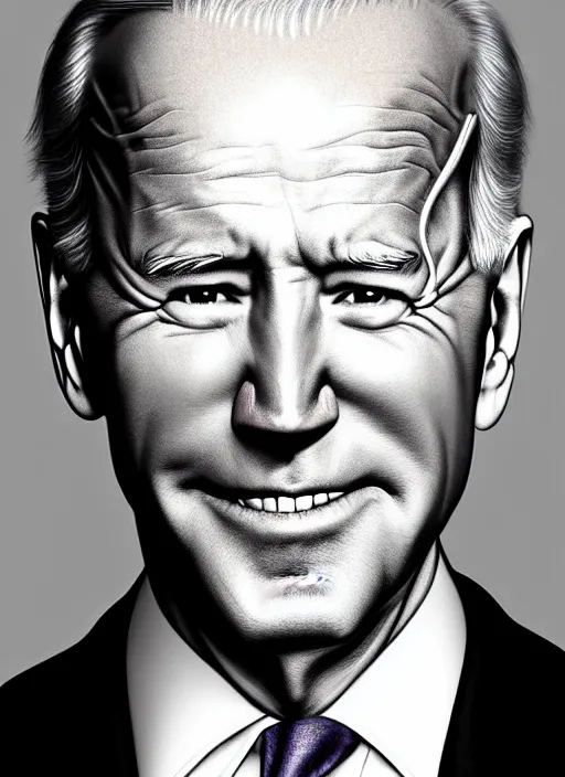 Prompt: photo of joe biden in the style of stefan kostic, realistic, sharp focus, 8 k high definition, insanely detailed, intricate, elegant, art by stanley lau and artgerm