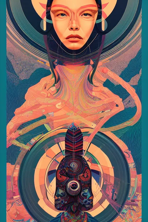 Image similar to portrait of godel's completeness theorem, by tristan eaton, victo ngai, peter mohrbacher, artgerm,