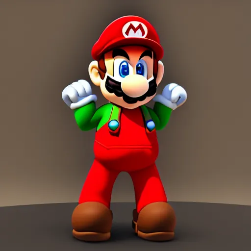 Image similar to super mario as batman, highly detailed, extremely high quality, hd, 4 k, 8 k, professional photographer, 4 0 mp, lifelike, top - rated, award winning, realistic, detailed lighting, detailed shadows, sharp, no blur, edited, corrected, trending