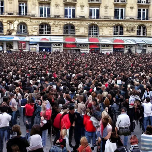 Image similar to where's waldo in paris