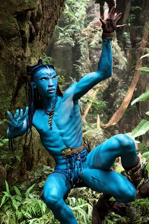 Image similar to photo of real life Ty Lee from Avatar