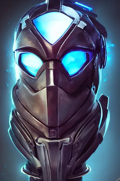 Image similar to epic mask helmet robot ninja portrait stylized as fornite style game design fanart by concept artist gervasio canda, behance hd by jesper ejsing, by rhads, makoto shinkai and lois van baarle, ilya kuvshinov, rossdraws global illumination radiating a glowing aura global illumination ray tracing hdr render in unreal engine 5