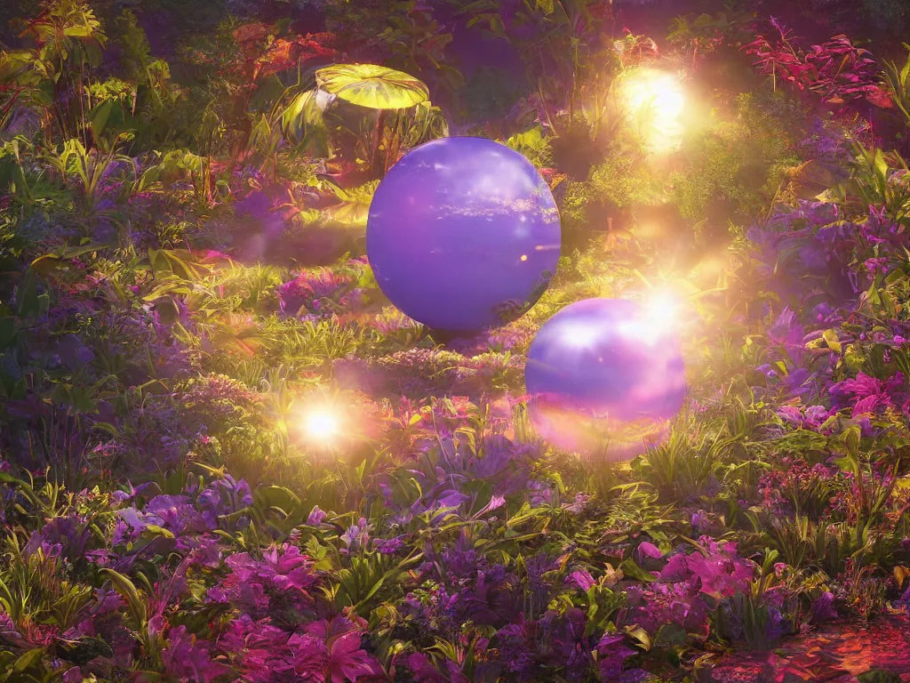 Image similar to sunlight study, the universe is a spheroid region 7 0 5 meters in diameter, art nouveau, kauai, by rachel ruysch and ( ( ( ( ( lisa frank ) ) ) ) ), 8 k, sharp focus, octane render