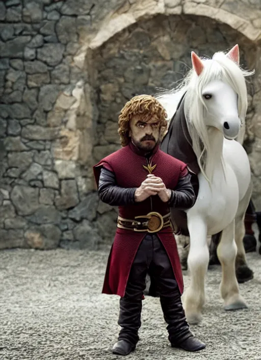 Image similar to tyrion lannister in my little pony