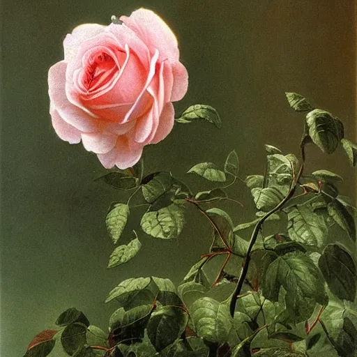 Image similar to rose by ivan shishkin