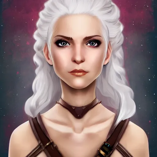 Fantasy Portrait Of A Female Human Adventurer With Stable Diffusion