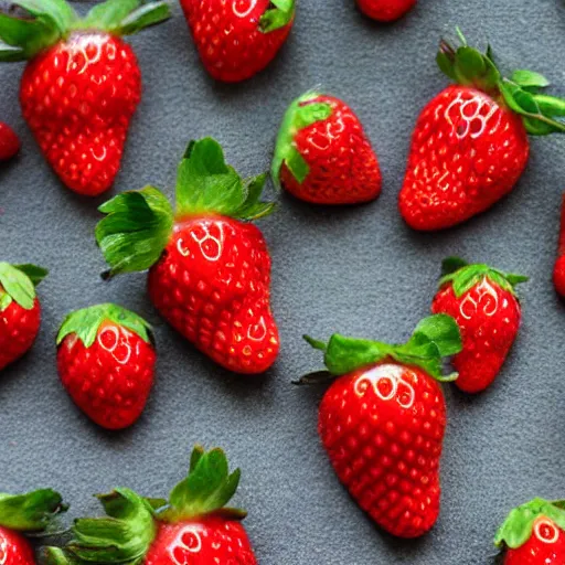 Image similar to adorable strawberry critter