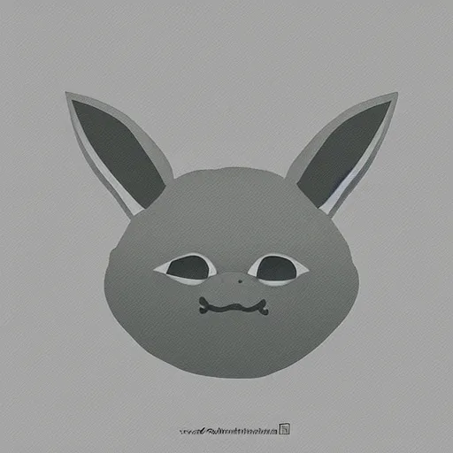 Image similar to kawaii yoda icon, trending on deviantart, minimalistic illustration