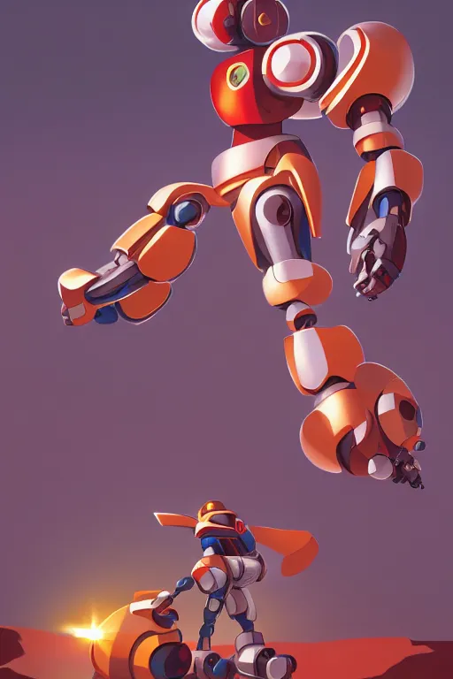 Image similar to metabots medabots medarotto medarot robot minimalist comics, behance hd by jesper ejsing, by rhads, makoto shinkai and lois van baarle, ilya kuvshinov, rossdraws global illumination ray tracing hdr radiating a glowing aura