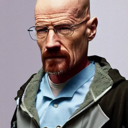 Image similar to walter white as gigachad