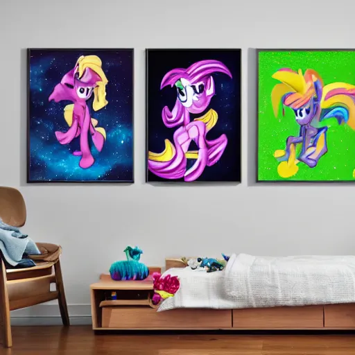 Image similar to hazmat team removes crusty stained sock from messy bedroom with my little pony posters on wall, digital art, cosmic, 3 d high definition, trending on artstation, photorealistic, high resolution, vray, 8 k, octane, trending on, hdr, hyper detailed, insane details, intricate, elite, ornate, elegant, unreal engine