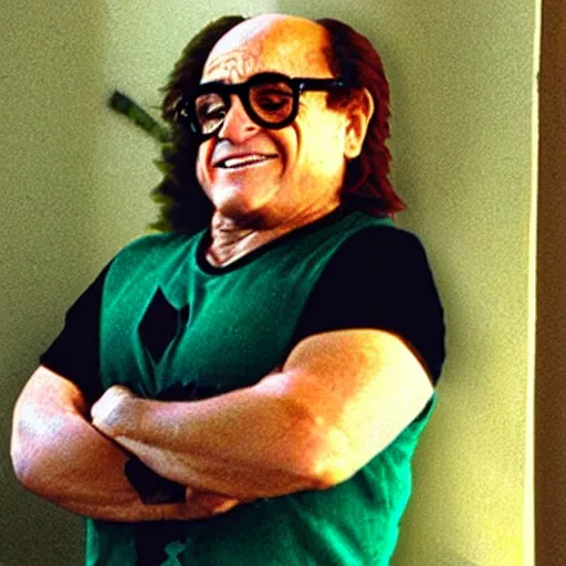 Prompt: Danny DeVito as Link in Ocarina of Time