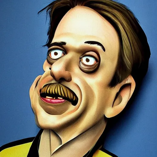 Prompt: steve buscemi made of gouda cheese